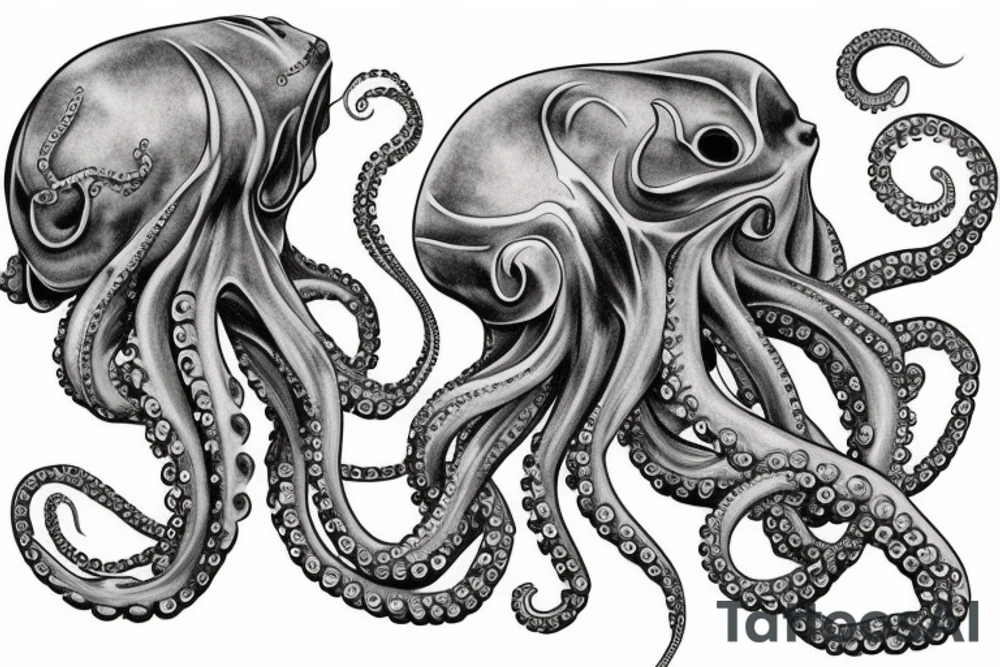 Axl Rose octopus tattoo idea