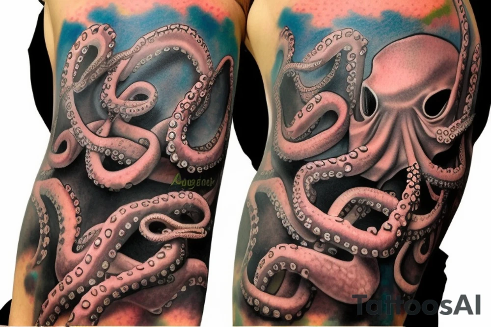 Axl Rose octopus tattoo idea