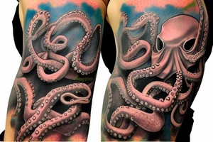 Axl Rose octopus tattoo idea