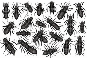 House centipede tattoo idea