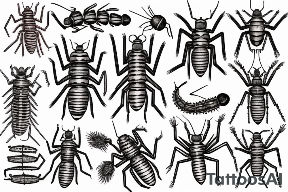 House centipede tattoo idea