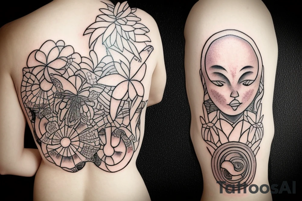 an egg tattoo idea