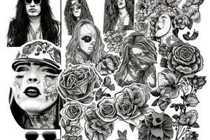 Axl Rose tattoo idea