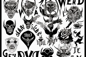 The greatest trick the devil ever pulled was convincing the world he doesn’t exist tattoo idea