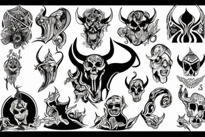 The greatest trick the devil ever pulled was convincing the world he doesn’t exist tattoo idea