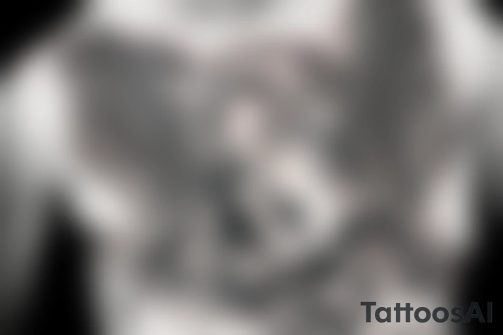 Silenced angel tattoo idea