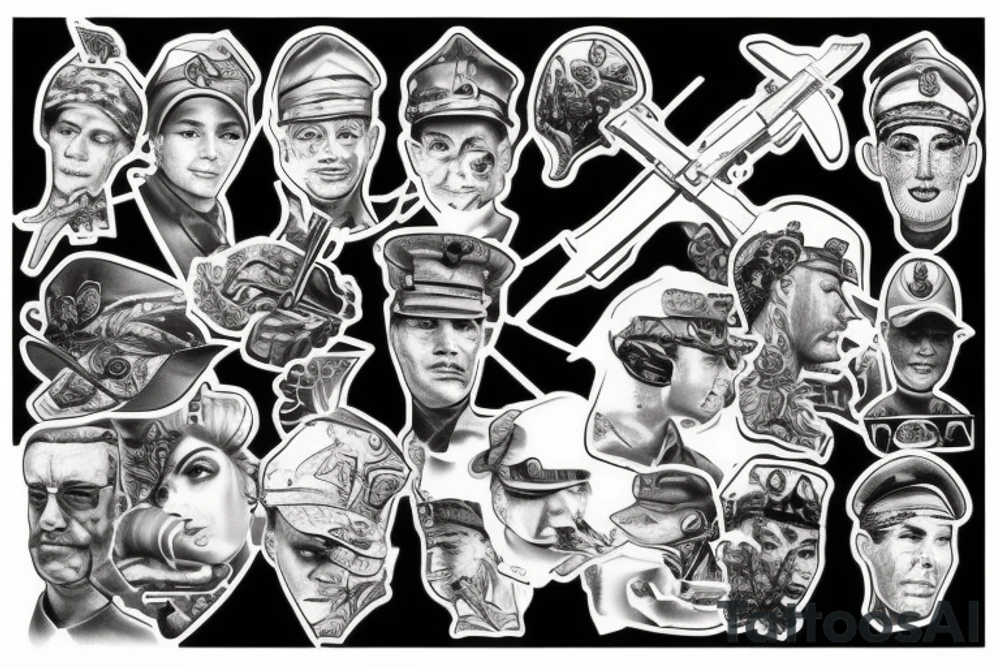 Army memorial tattoo idea