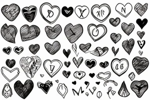 broken heart tattoo idea