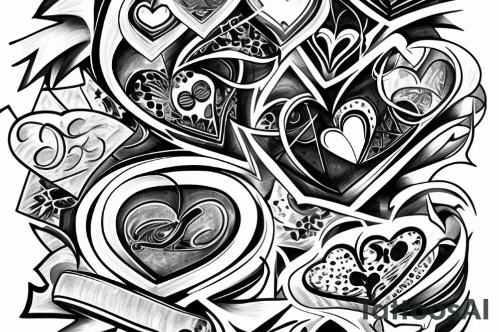 broken heart, tattoo for men tattoo idea