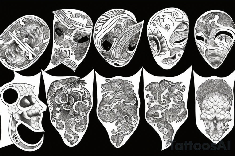 Sun Earth tattoo idea