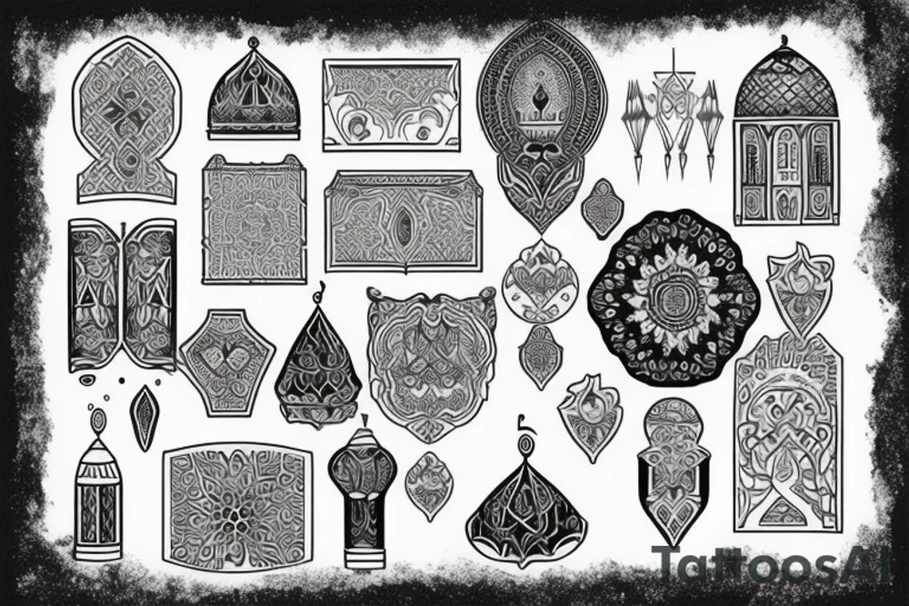فلسطين القدس الاقصى tattoo idea
