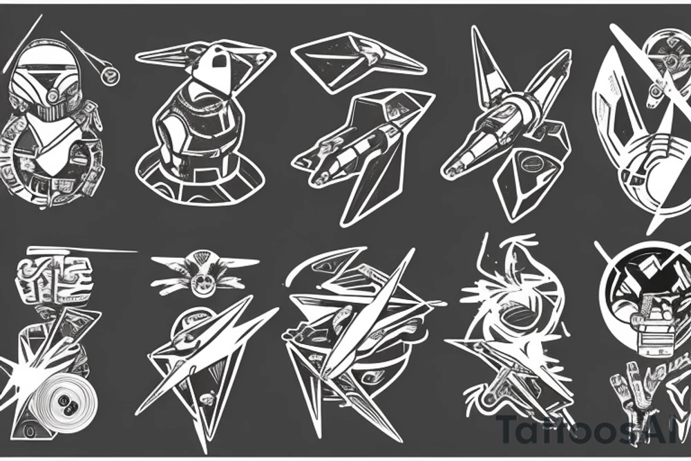 x-wing tattoo idea