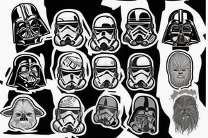 star wars tattoo idea