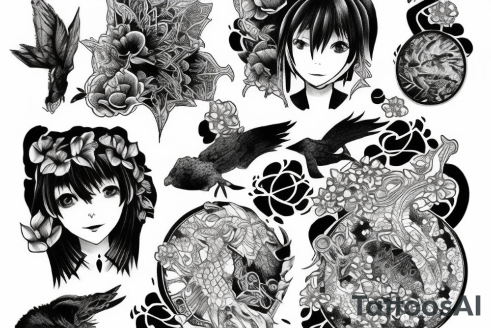 Lain iwakura tattoo idea