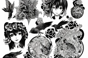 Lain iwakura tattoo idea