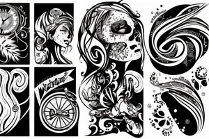 wspinaczka ekspres tattoo idea