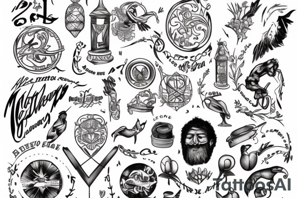 Matthew 18:12 tattoo idea