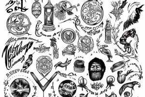 Matthew 18:12 tattoo idea