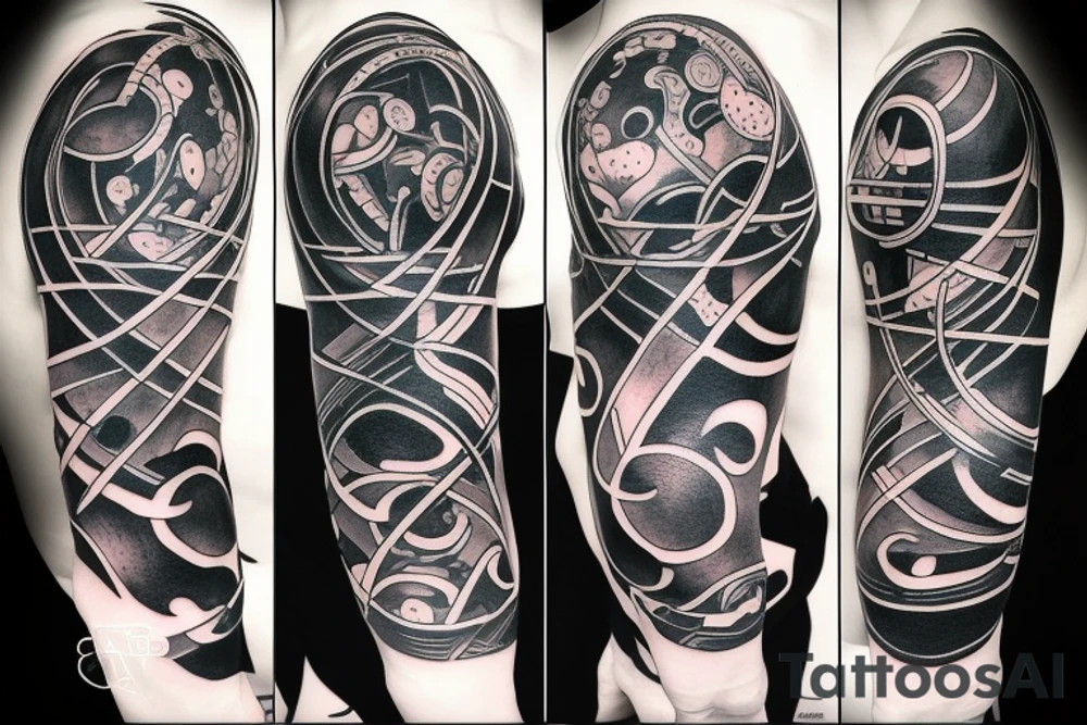 Tatto  based on Three Bodies Problems by Cixin Liu tattoo idea