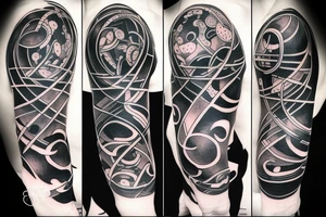 Tatto  based on Three Bodies Problems by Cixin Liu tattoo idea
