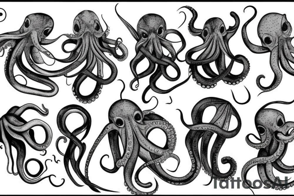 Octopus tattoo idea