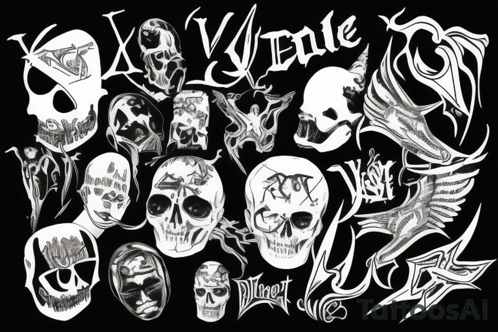 Vlone tattoo idea