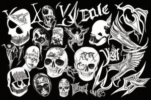 Vlone tattoo idea