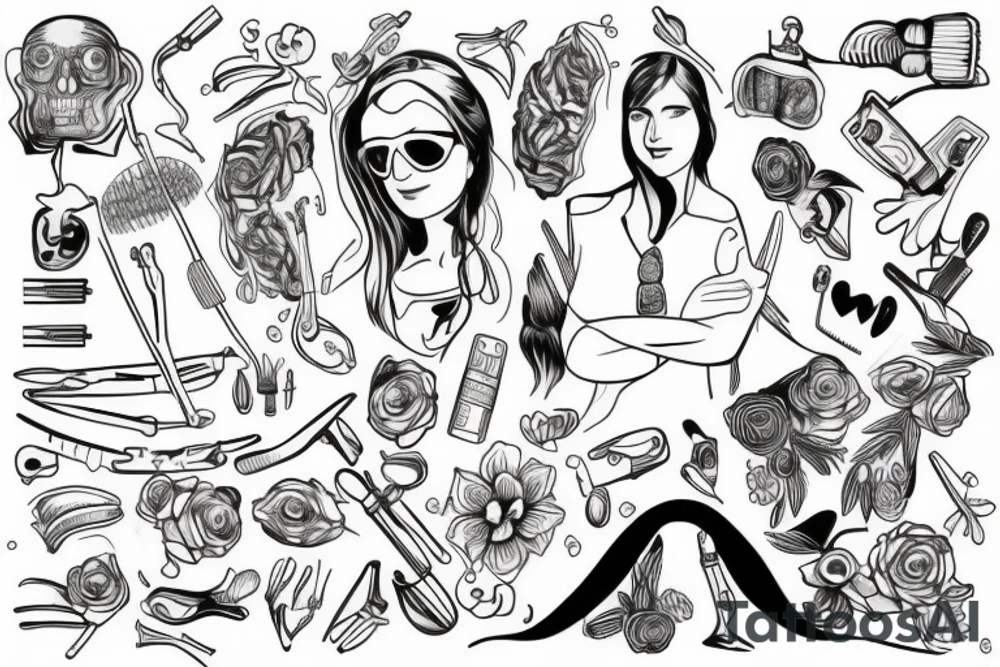 Carolina, a surgeon from Argentina, my wife, my love tattoo idea