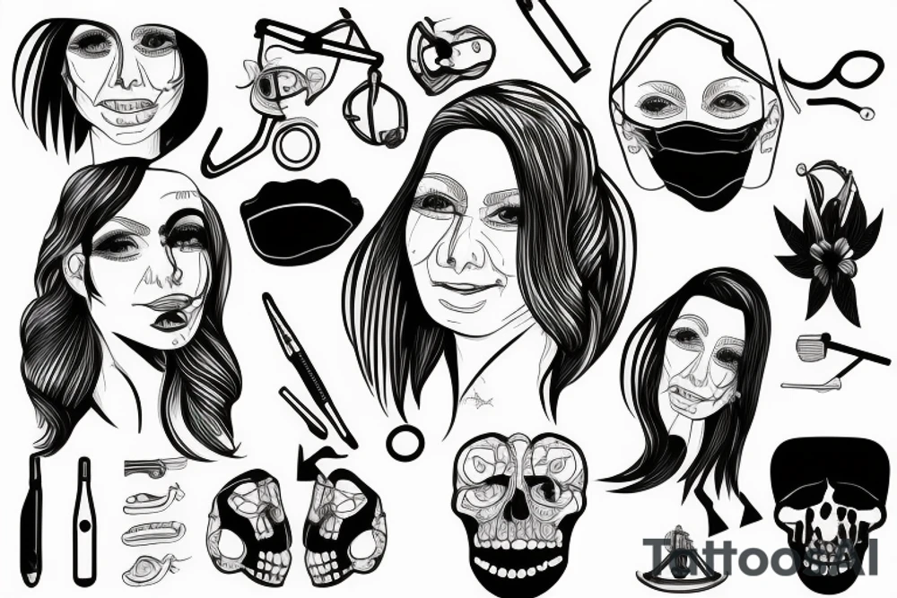 Carolina, a surgeon from Argentina, my wife, my love tattoo idea