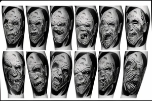 starwars zombie sleeve tattoo idea
