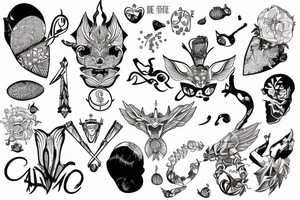 The name Arieh tattoo idea