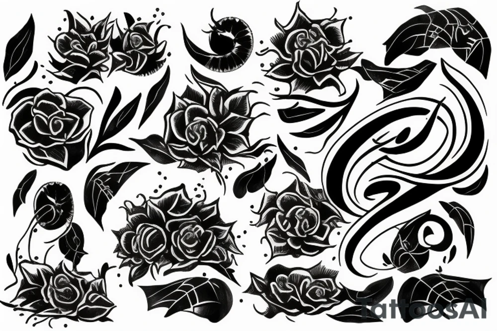 The name Arieh tattoo idea