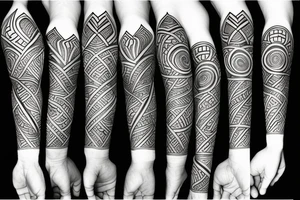 The name Arieh tattoo idea