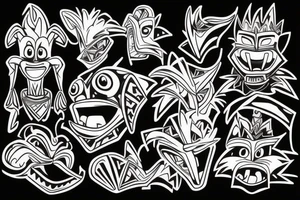 crash bandicoot tattoo idea