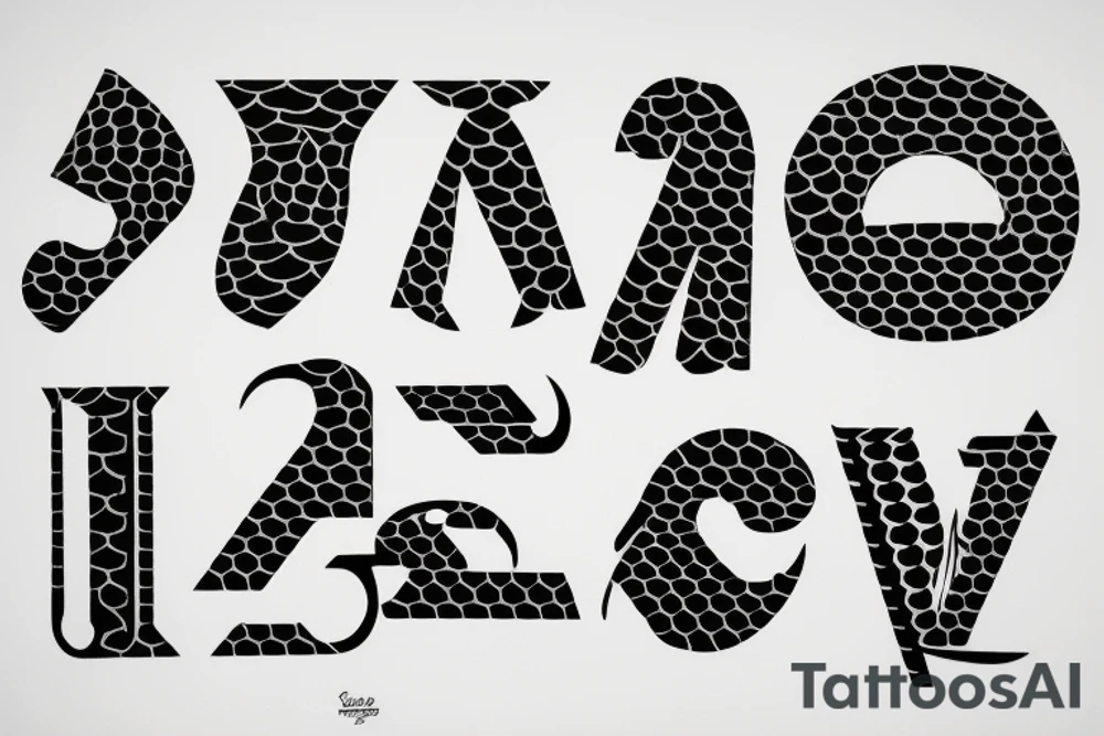 Scorpio zodiacs with letter m minimal tattoo idea