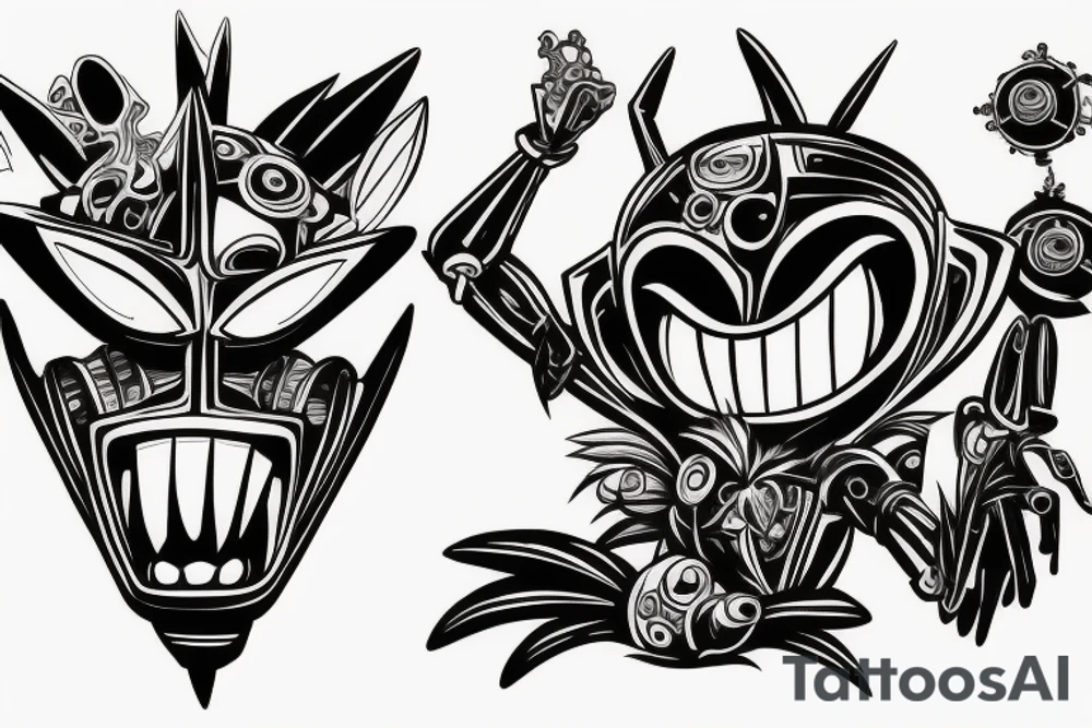 crash bandicoot tattoo idea