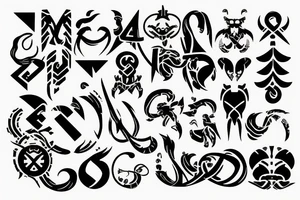 Scorpio zodiacs with letter m minimal tattoo idea