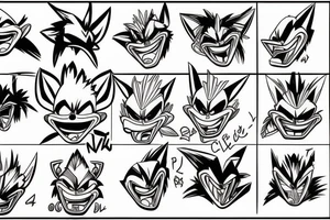 crash bandicoot tattoo idea