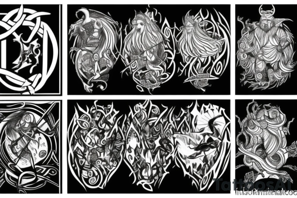 norse mythology tattoo idea