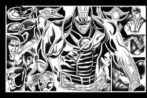 Sub-zero from Mortal Kombat tattoo idea