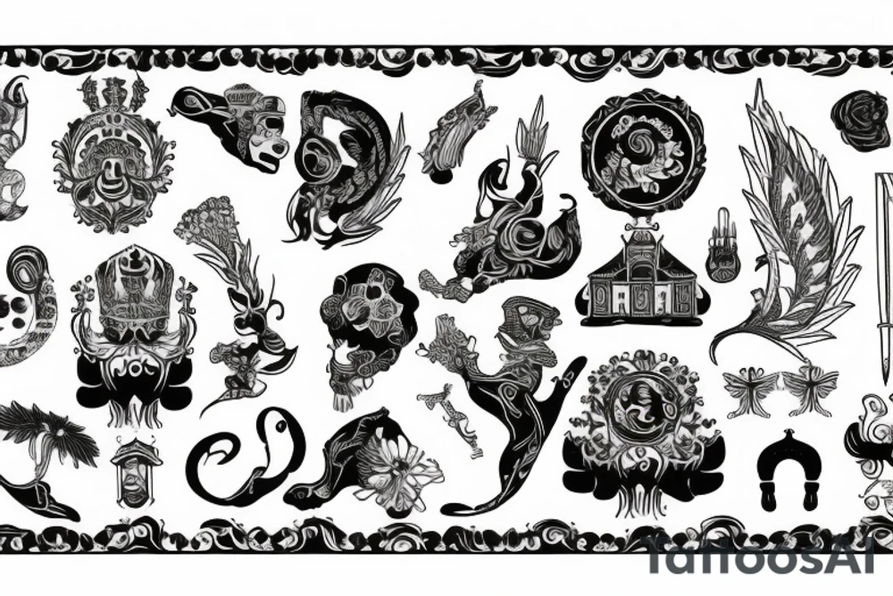 The Russian Empire tattoo idea