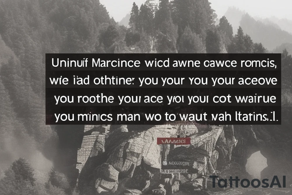 1- Include the word “Marcis” for my daughter Marine and Christine 
2- Incorporate Japanese culture 
3- I love ancient rome and the teachings and ancients wisdom Marcus Aurelius / stoicism, particularly as radical acceptance of things that are outside your control. This quote will explain it best: You have power over your mind- not outside events. realise this and you will find strength
4- I love books, reading and learning 
5- I’ve been going to therapy for a year and I learned to love and appreciate myself tattoo idea
