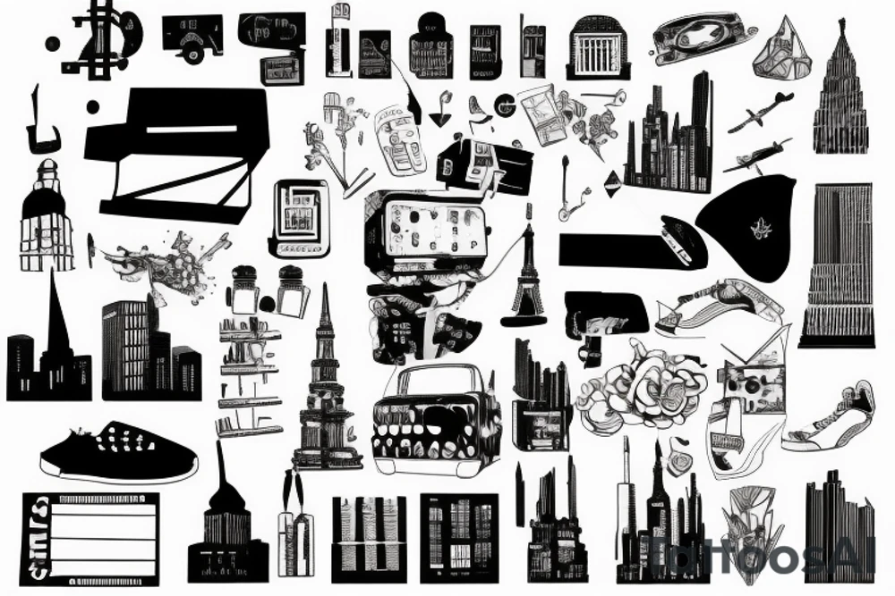 The city by the 1975 tattoo idea
