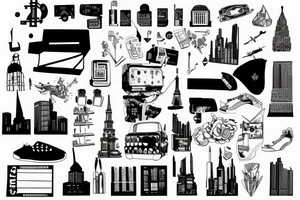 The city by the 1975 tattoo idea