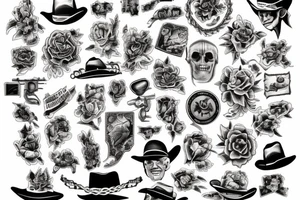 Cowboy tattoo idea