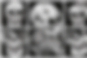 Skeleton head smoking cigarette. tattoo idea