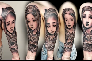 Infant memorial tattoo idea