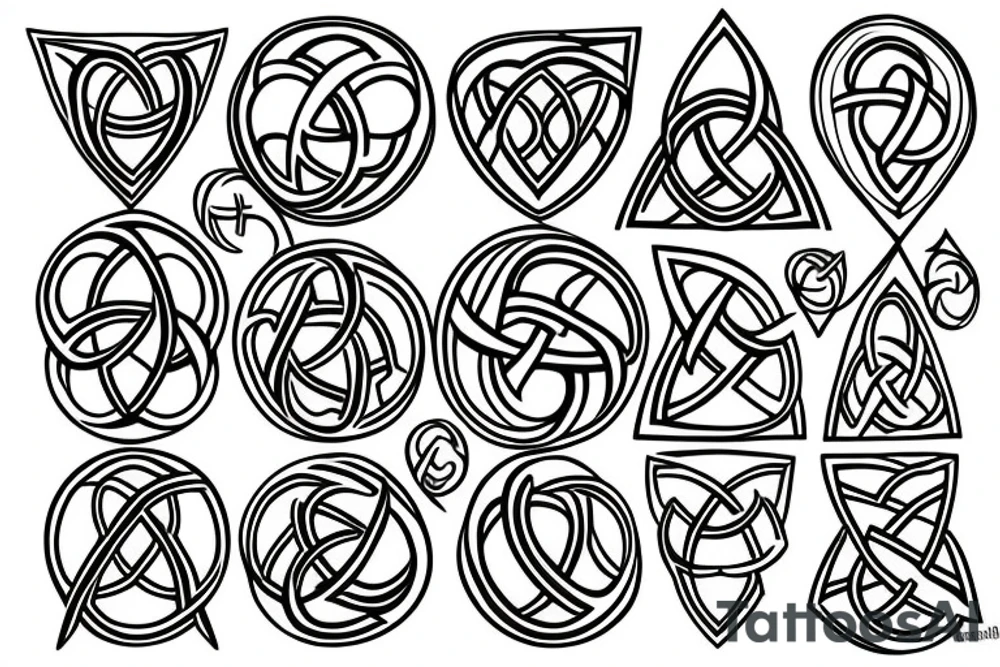 Triquetra tattoo idea