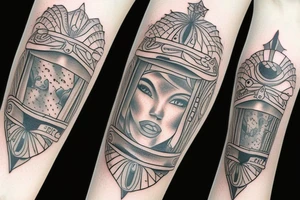 Deep sea diver tattoo idea