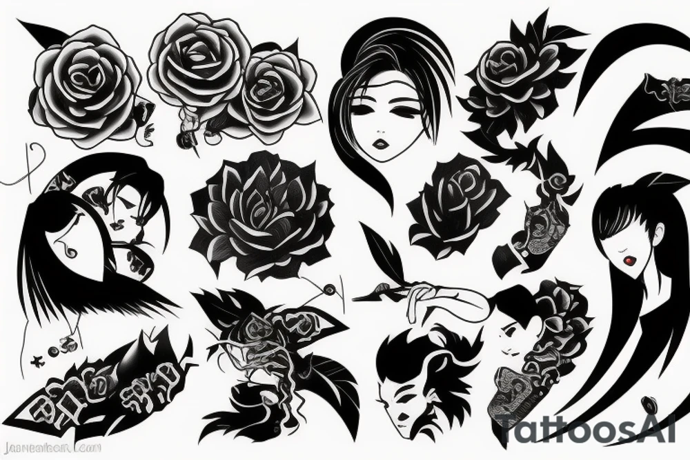 Modern man's tattoo idea